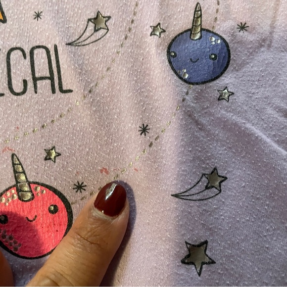 Bundle of cat & Jack T-shirt’s girls sz 10/12 - Picture 9 of 15